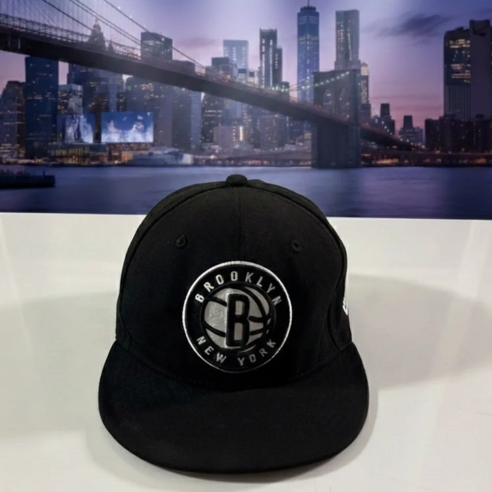 New Era Vintage Brooklyn Nets Embroidered Hat